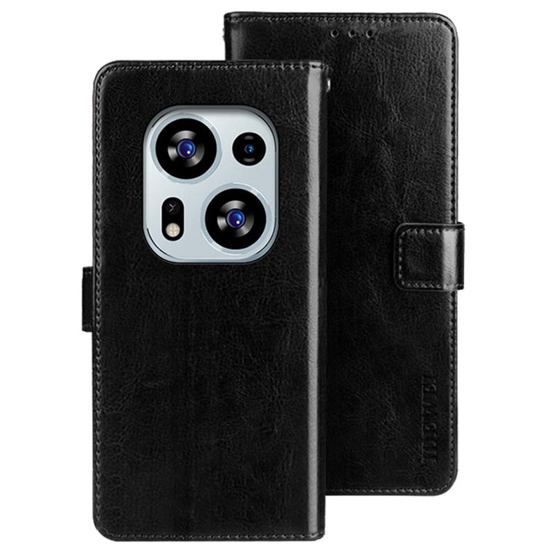 IDEWEI For Tecno Phantom X2 5G Crazy Horse Texture PU Leather Anti-drop Cover Folio Flip Phone Case with Stand Wallet IDEWEI For Tecno Phantom X2 5G Crazy Horse Texture PU Leather Anti-drop Cover Folio Flip Phone Case with Stand Wallet